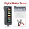 Tester o probador de carga batería digital 12 volts