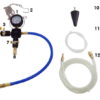 Tester o detector de fuga de radiador universal 18 piezas