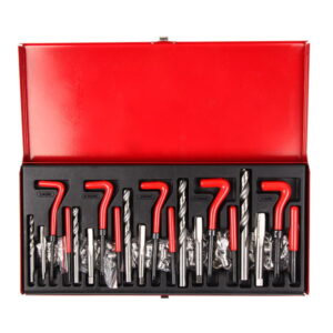 JUEGO PARA REPARAR HILO O ROSCA M5 M6 M8 M10 M12. 131 PIEZAS