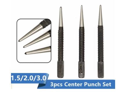 Juego Punto centro antideslizante 1.5-2-3mm