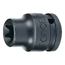 Fenomenal Juego de dados de impacto TORX HEMBRA E06-E24.