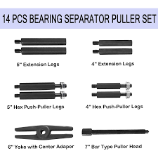Juego extractor de rodamientos poleas bujes